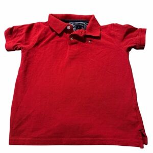 Tommy Hilfiger Kids Classic Red Polo
